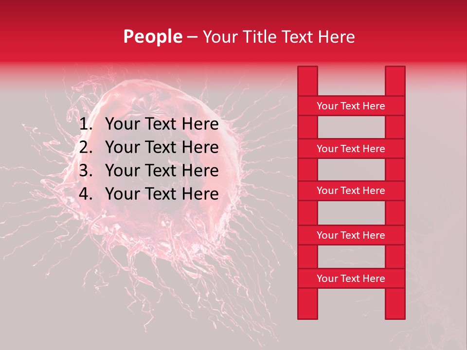 Science Microscopic Render PowerPoint Template