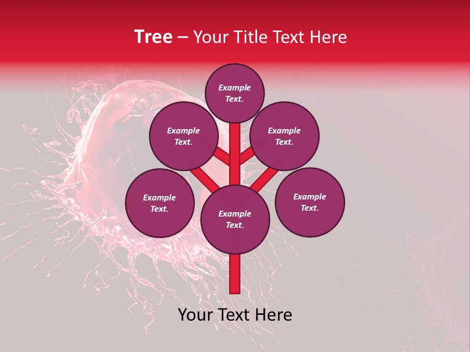 Science Microscopic Render PowerPoint Template