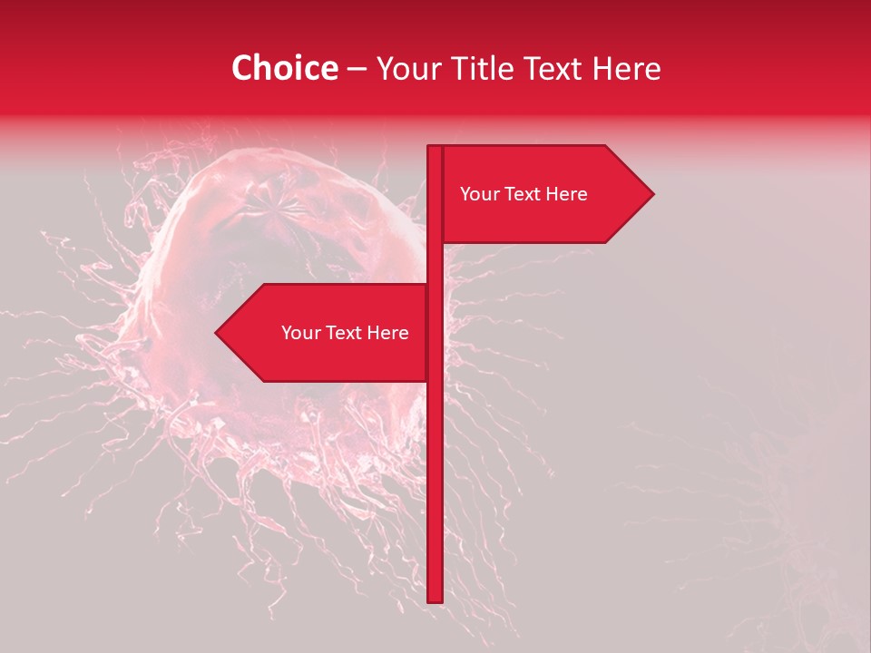 Science Microscopic Render PowerPoint Template