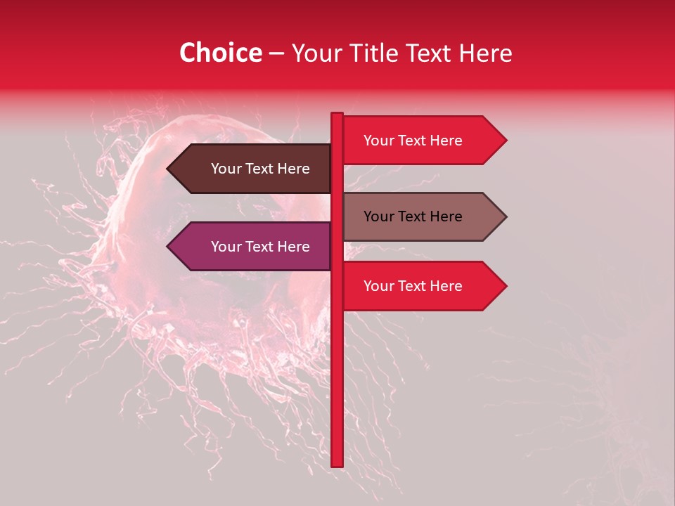 Science Microscopic Render PowerPoint Template