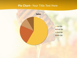 Sweet Shape Yellow PowerPoint Template