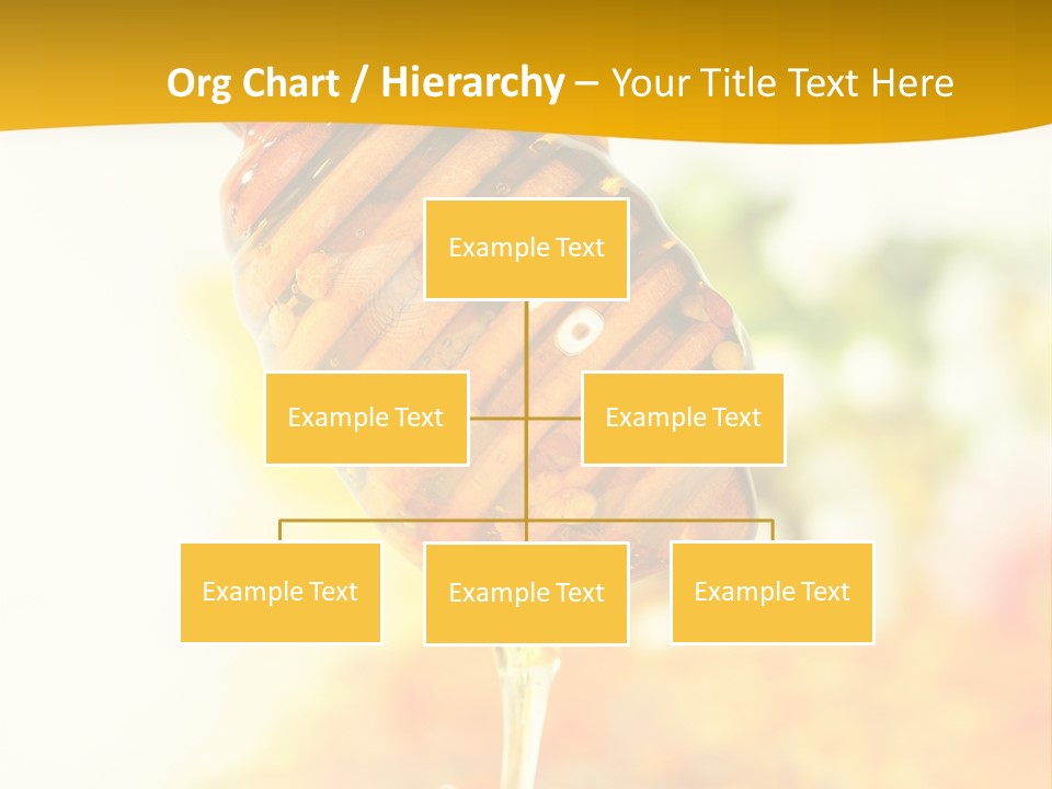 Sweet Shape Yellow PowerPoint Template