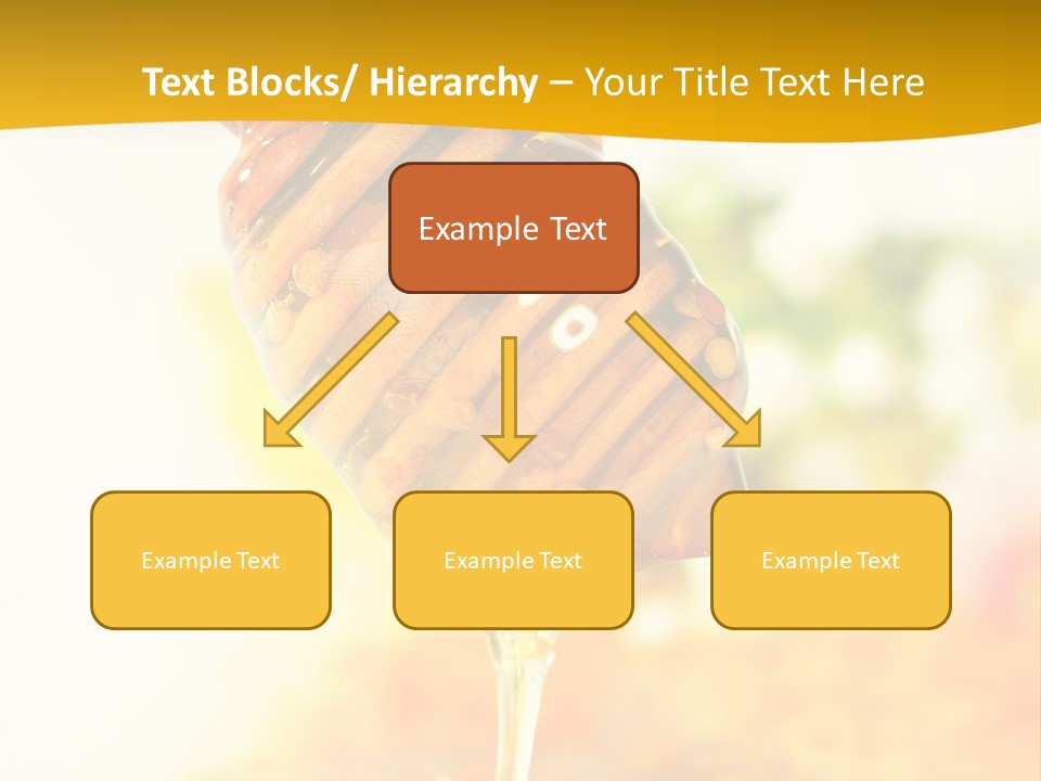 Sweet Shape Yellow PowerPoint Template