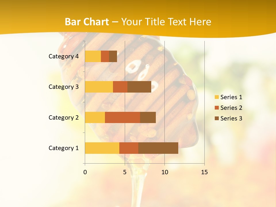 Sweet Shape Yellow PowerPoint Template