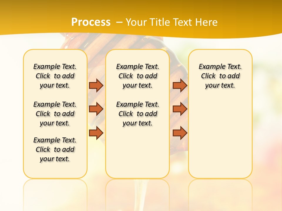 Sweet Shape Yellow PowerPoint Template