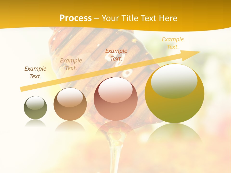 Sweet Shape Yellow PowerPoint Template