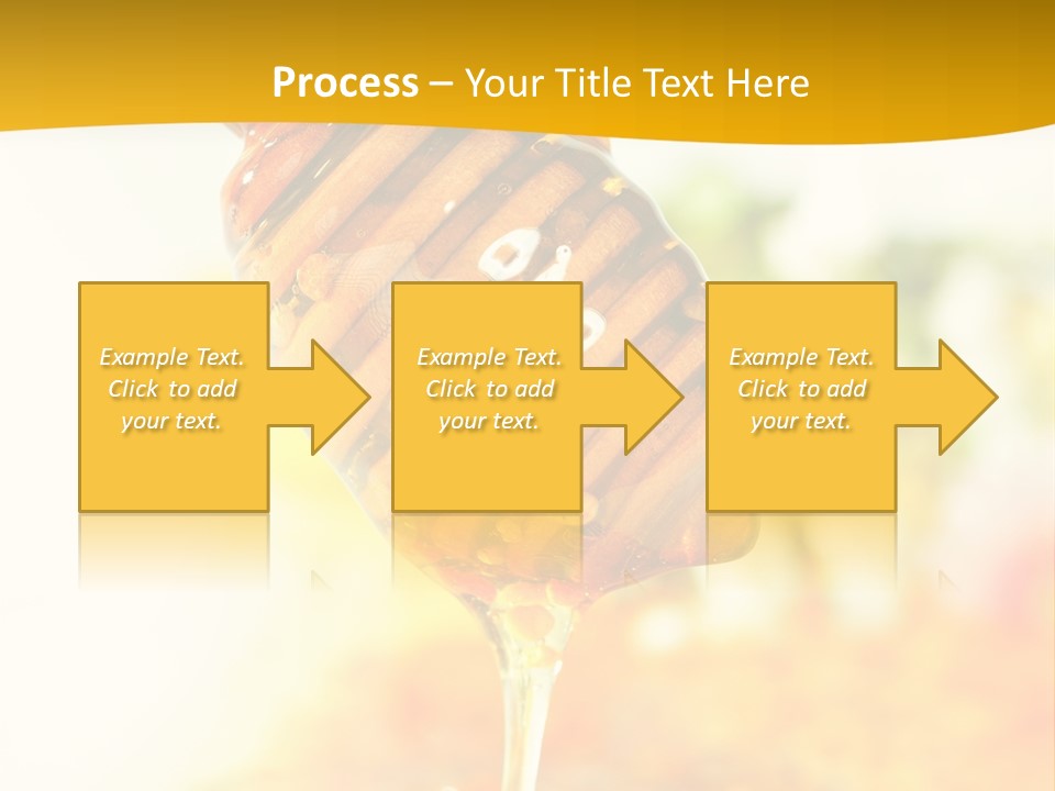 Sweet Shape Yellow PowerPoint Template