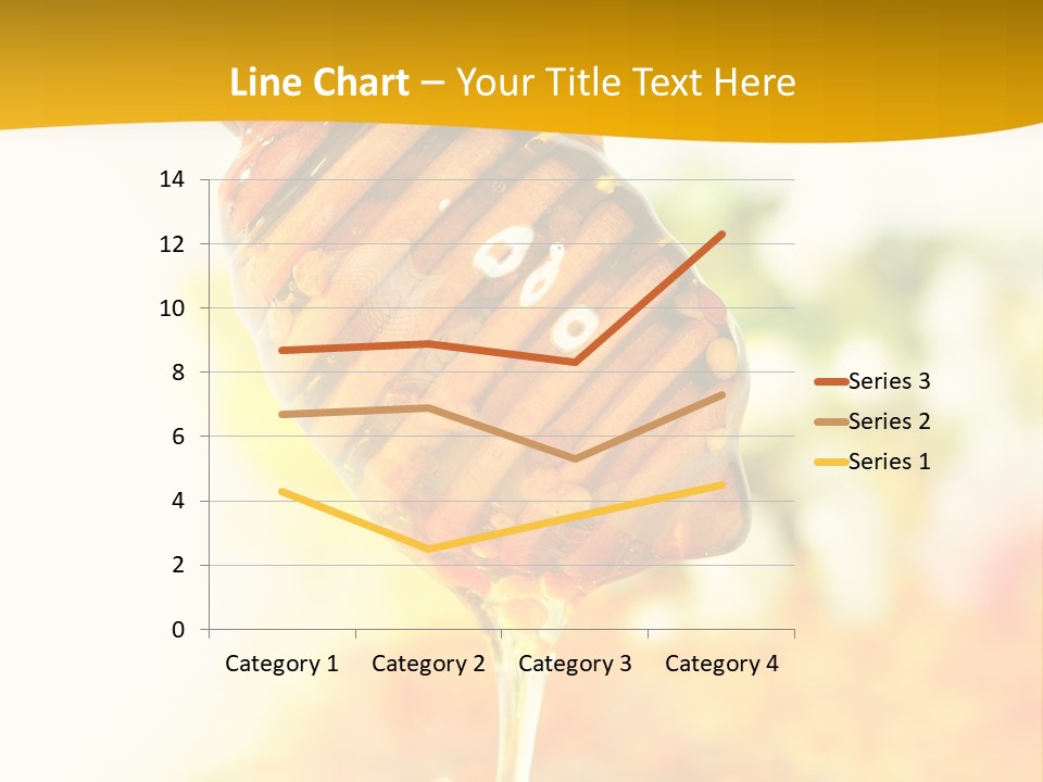 Sweet Shape Yellow PowerPoint Template