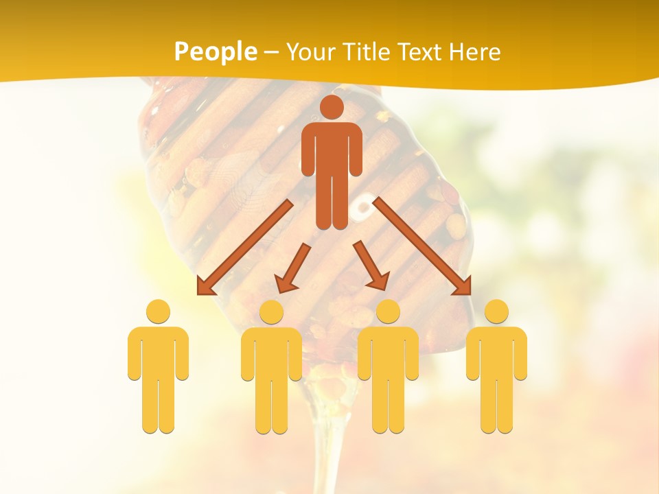 Sweet Shape Yellow PowerPoint Template