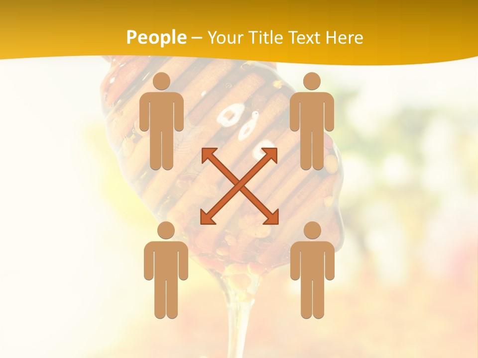 Sweet Shape Yellow PowerPoint Template
