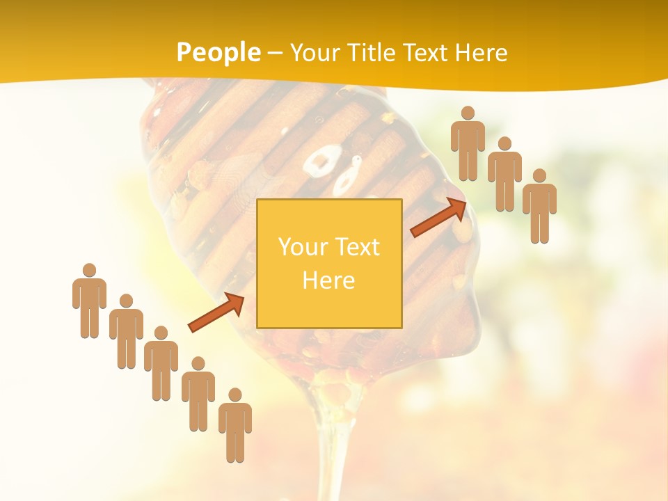 Sweet Shape Yellow PowerPoint Template