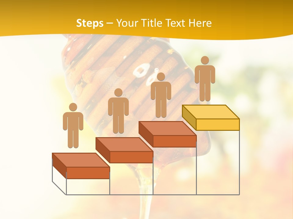 Sweet Shape Yellow PowerPoint Template