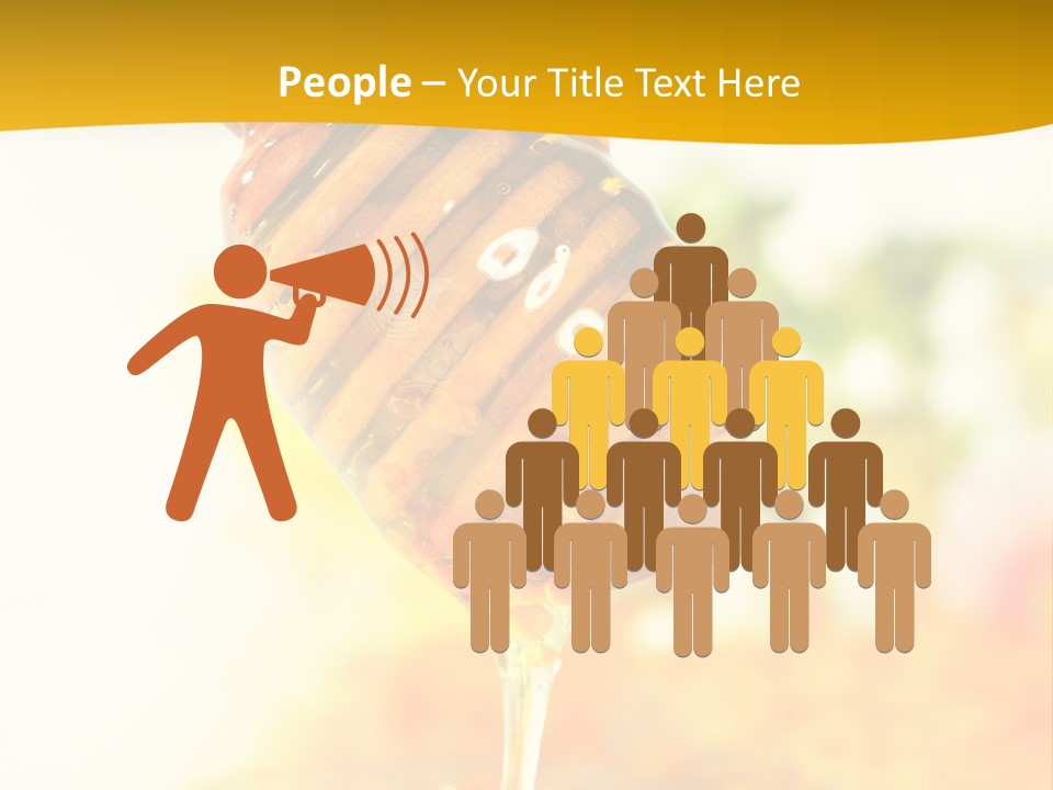 Sweet Shape Yellow PowerPoint Template