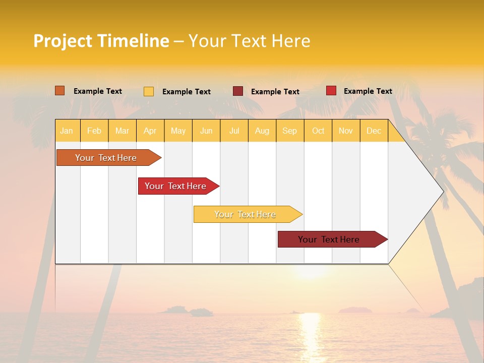 Landscape Island Tropical PowerPoint Template