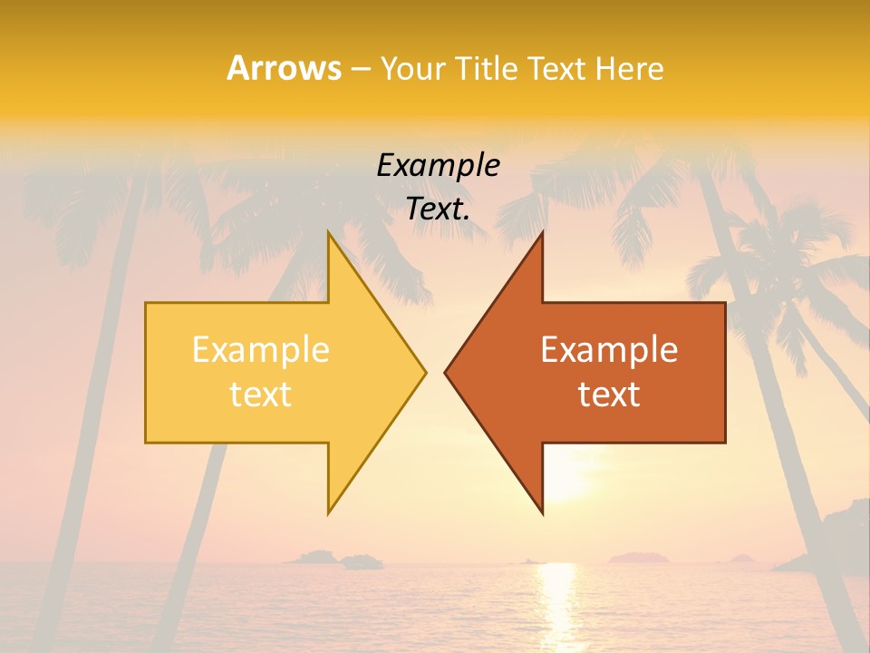 Landscape Island Tropical PowerPoint Template