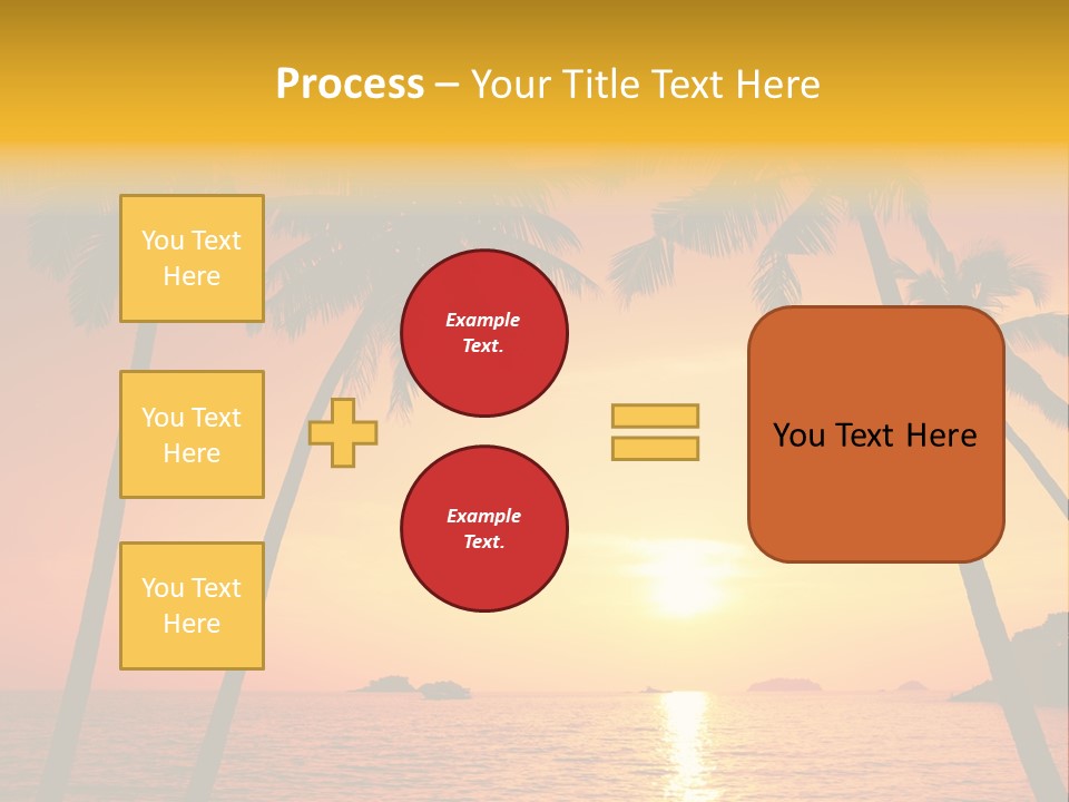 Landscape Island Tropical PowerPoint Template