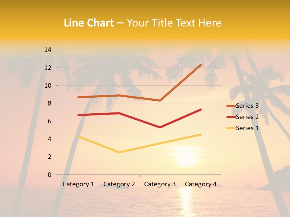 Landscape Island Tropical PowerPoint Template