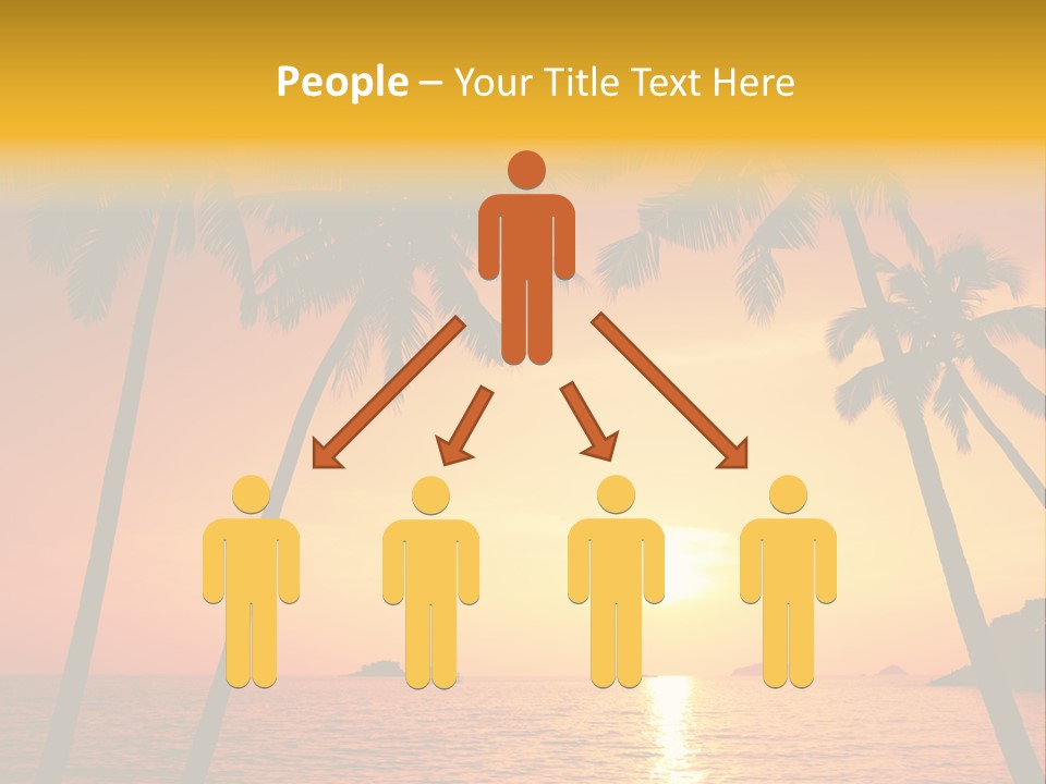 Landscape Island Tropical PowerPoint Template