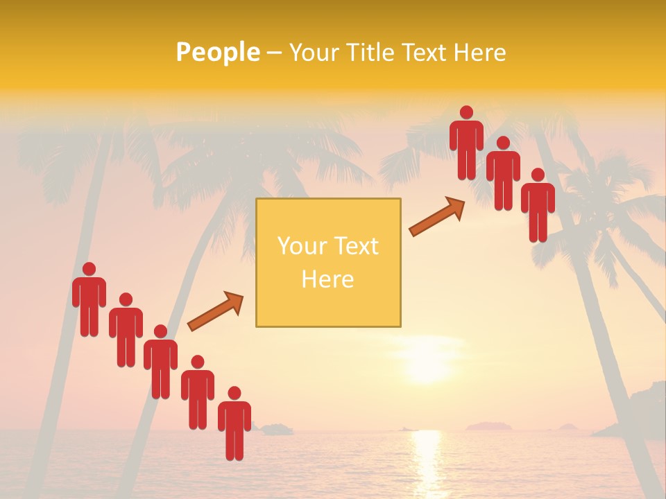 Landscape Island Tropical PowerPoint Template