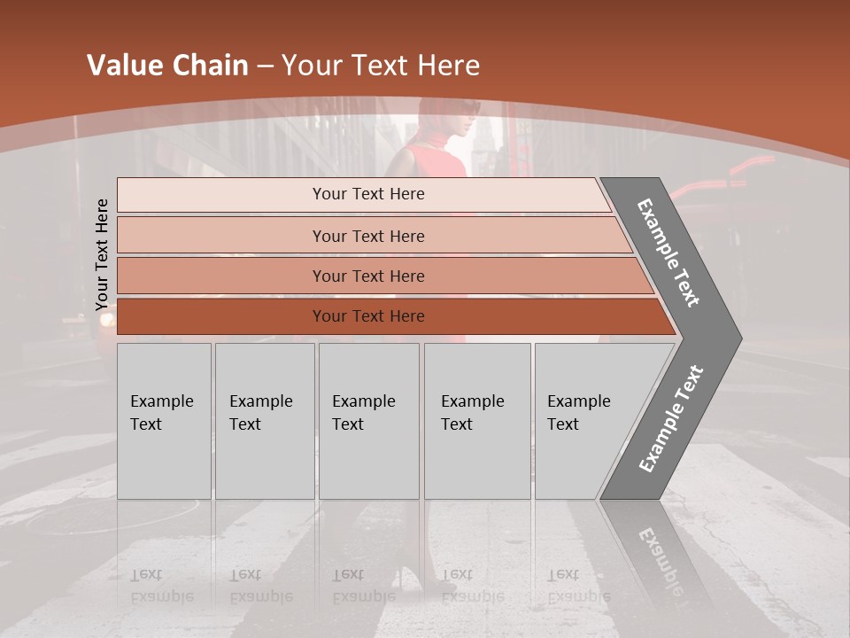 Female Bag Rich PowerPoint Template