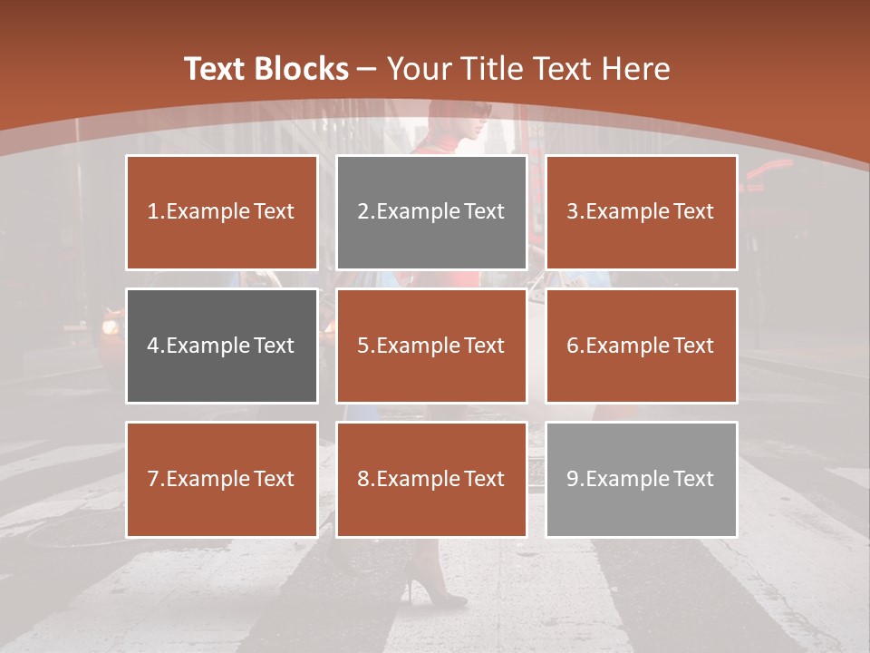 Female Bag Rich PowerPoint Template