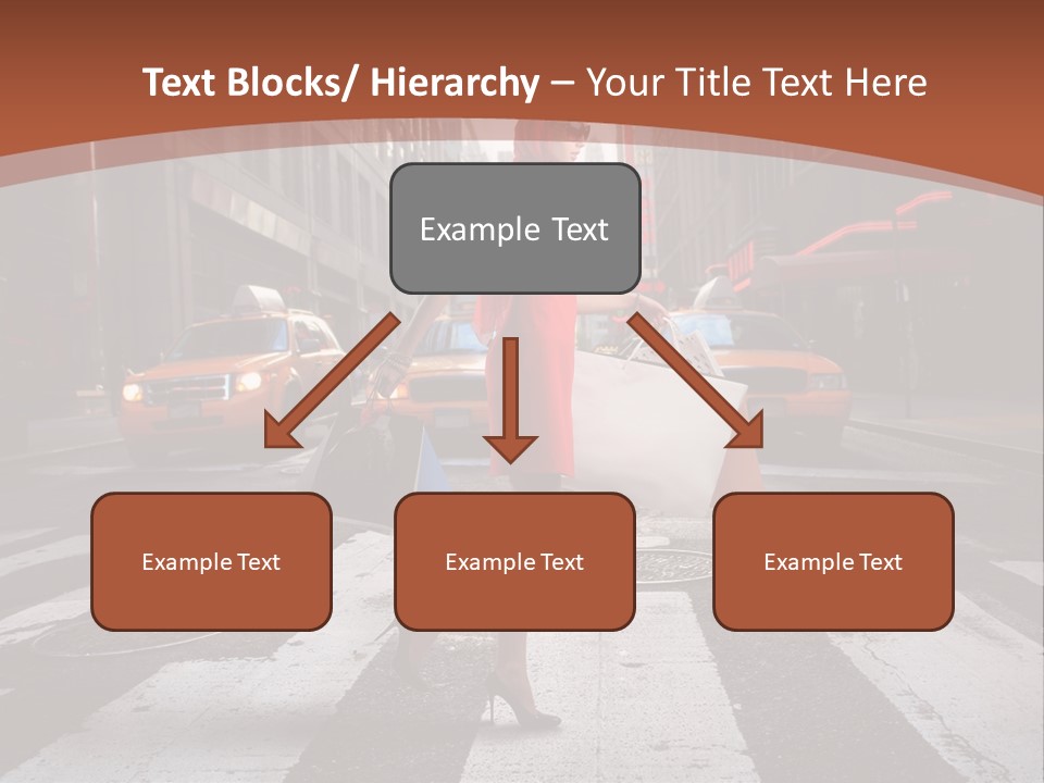 Female Bag Rich PowerPoint Template