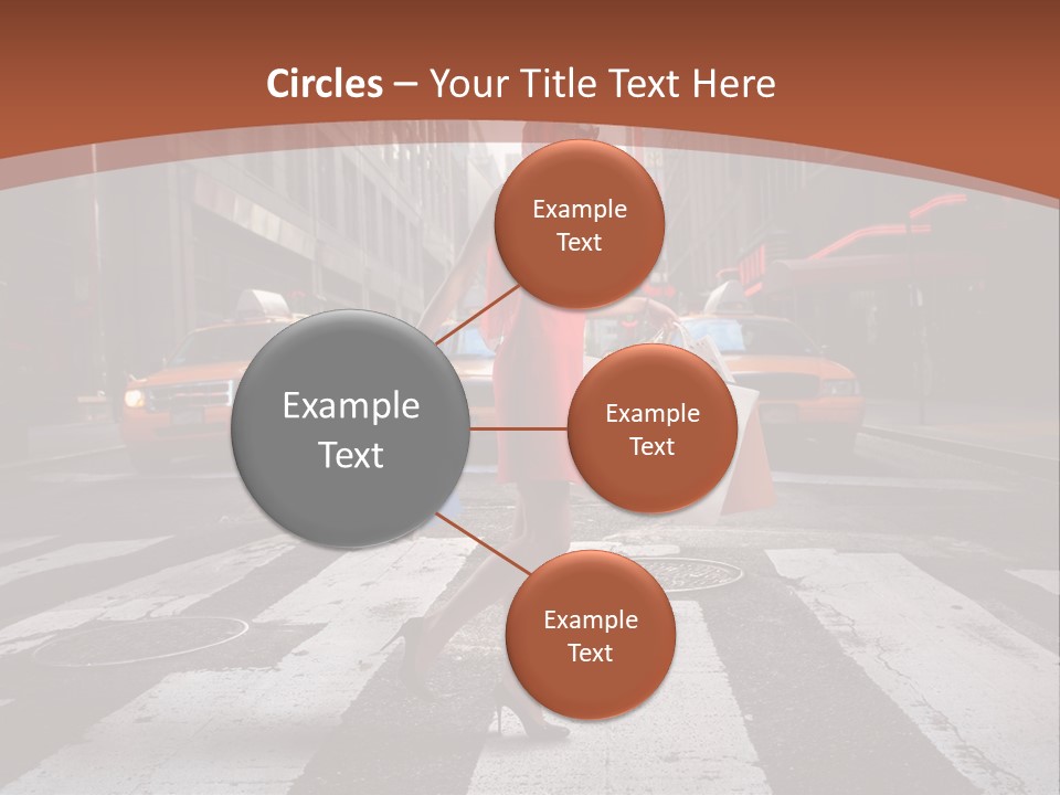 Female Bag Rich PowerPoint Template