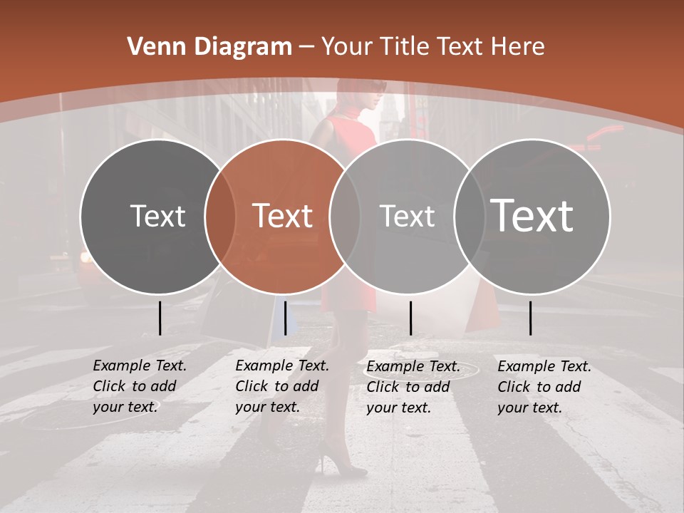 Female Bag Rich PowerPoint Template