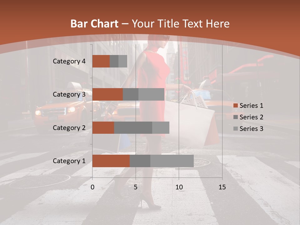 Female Bag Rich PowerPoint Template