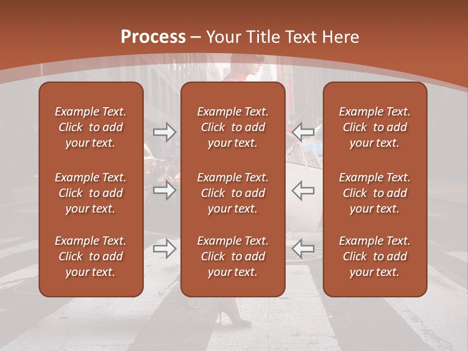 Female Bag Rich PowerPoint Template