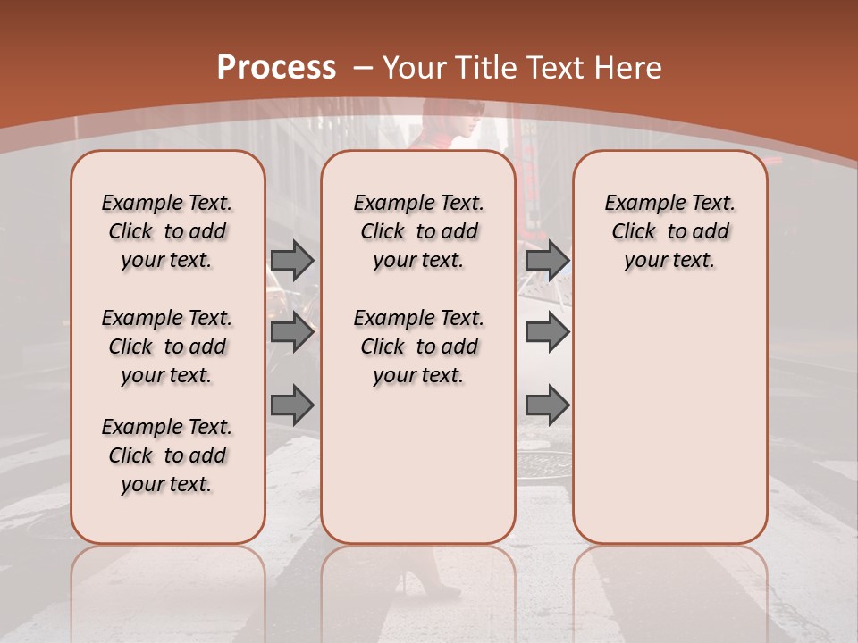 Female Bag Rich PowerPoint Template