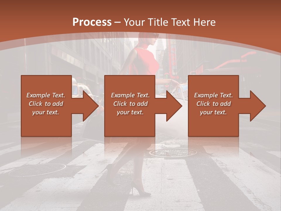 Female Bag Rich PowerPoint Template