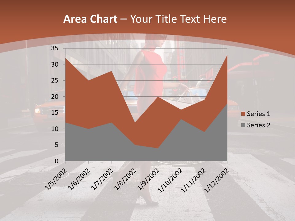 Female Bag Rich PowerPoint Template