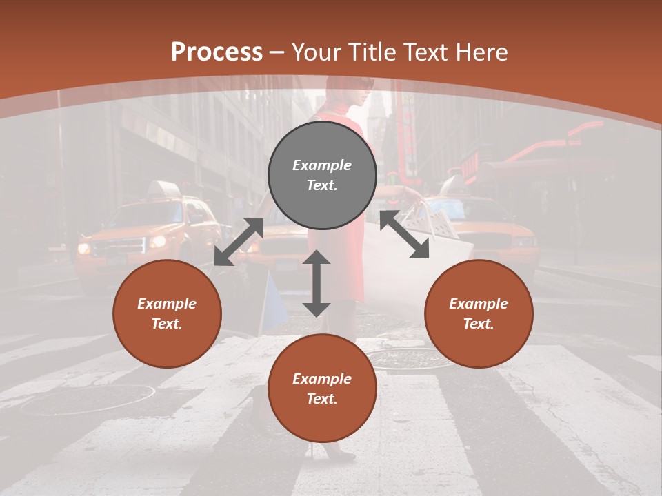 Female Bag Rich PowerPoint Template