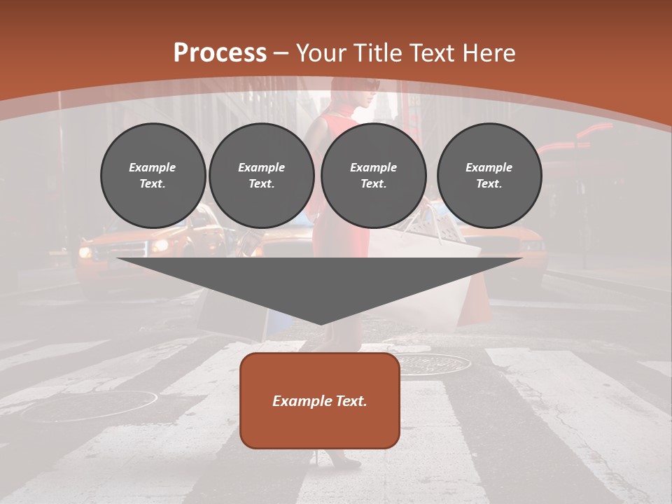 Female Bag Rich PowerPoint Template