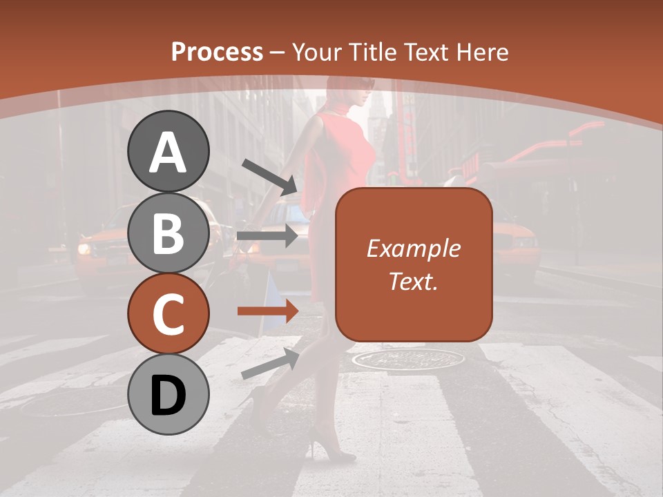 Female Bag Rich PowerPoint Template