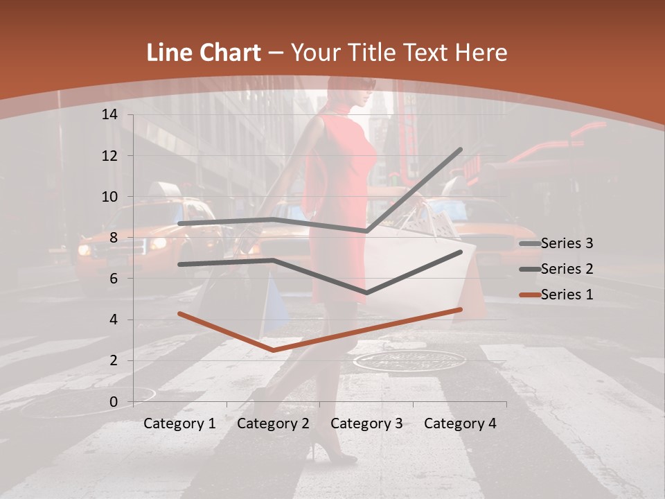 Female Bag Rich PowerPoint Template