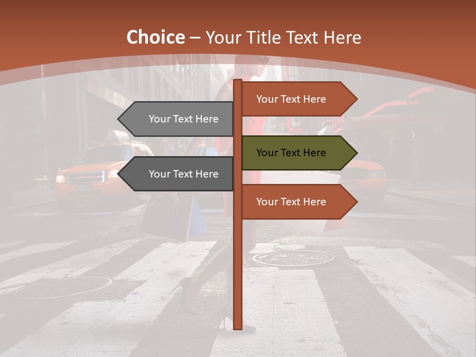 Female Bag Rich PowerPoint Template