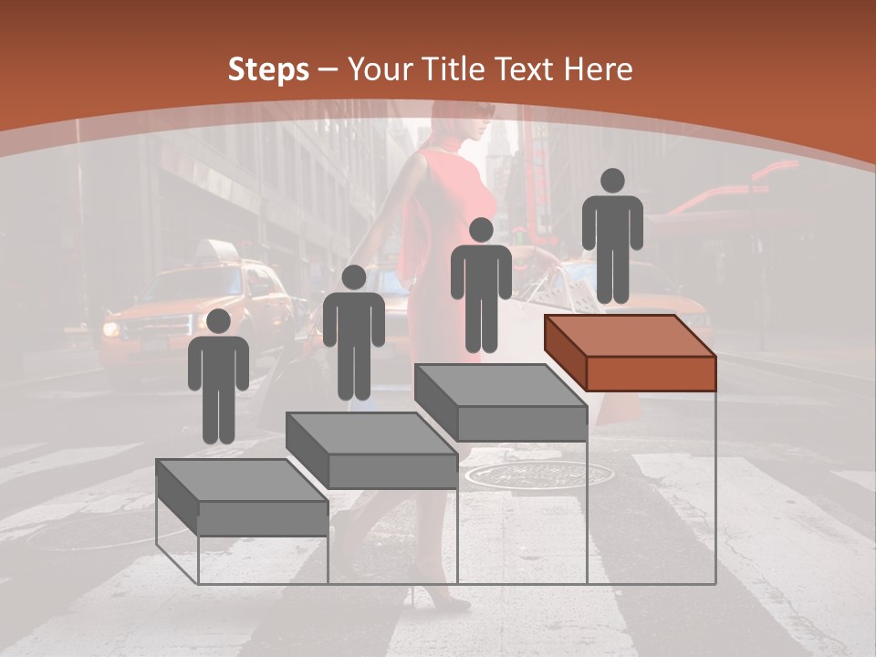 Female Bag Rich PowerPoint Template