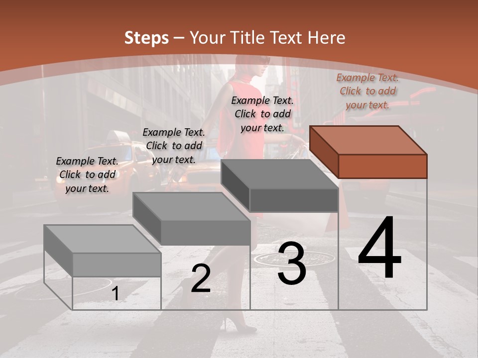 Female Bag Rich PowerPoint Template