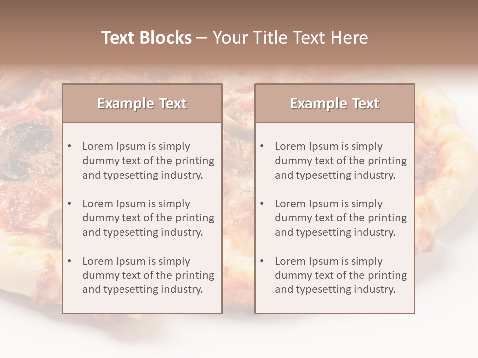 Tuna Edible Dough PowerPoint Template