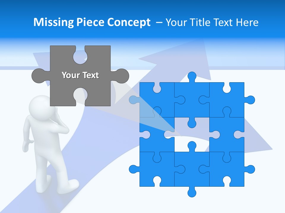 Advice Difficulty Crossroad PowerPoint Template