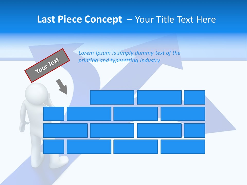 Advice Difficulty Crossroad PowerPoint Template