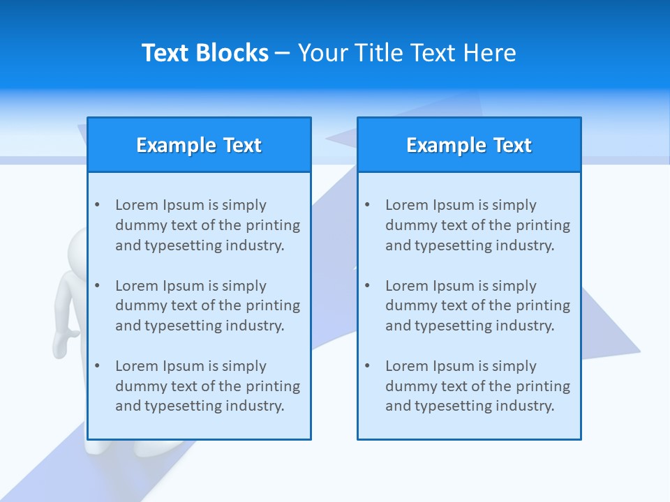 Advice Difficulty Crossroad PowerPoint Template