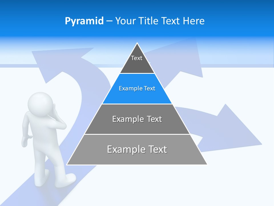 Advice Difficulty Crossroad PowerPoint Template