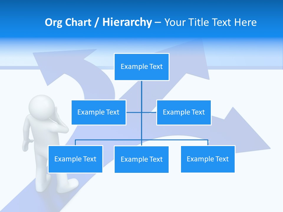 Advice Difficulty Crossroad PowerPoint Template