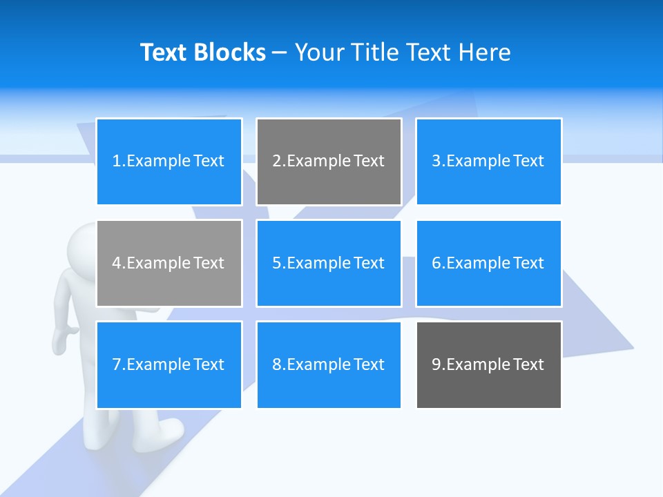 Advice Difficulty Crossroad PowerPoint Template