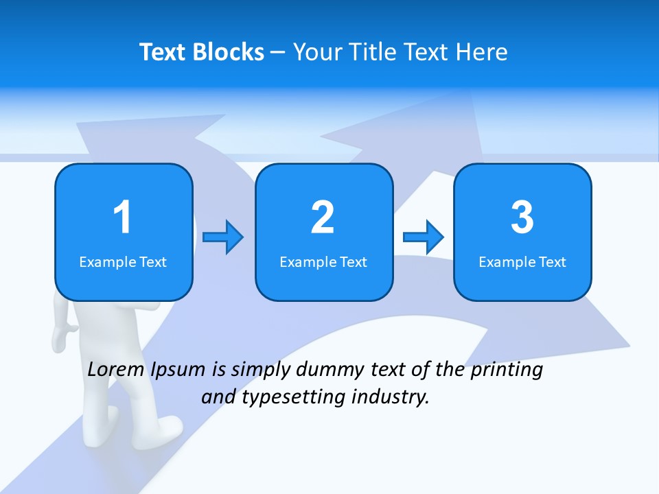 Advice Difficulty Crossroad PowerPoint Template