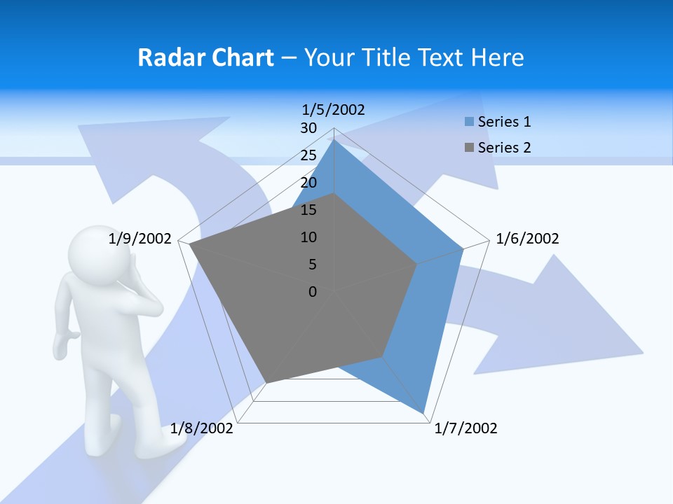 Advice Difficulty Crossroad PowerPoint Template