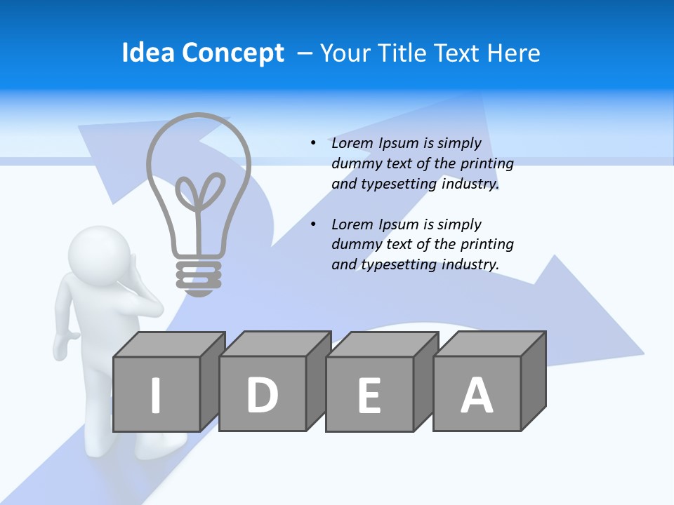 Advice Difficulty Crossroad PowerPoint Template